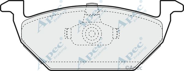 APEC BRAKING Jarrupala, levyjarru PAD966